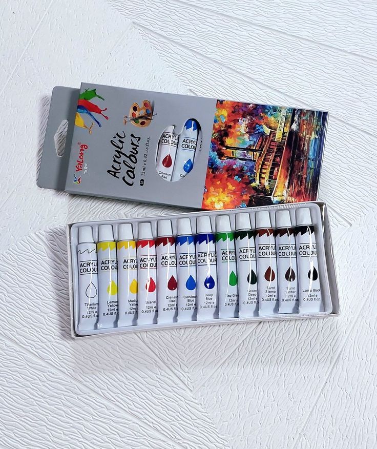 Valong Acrylic Colours Paint Set